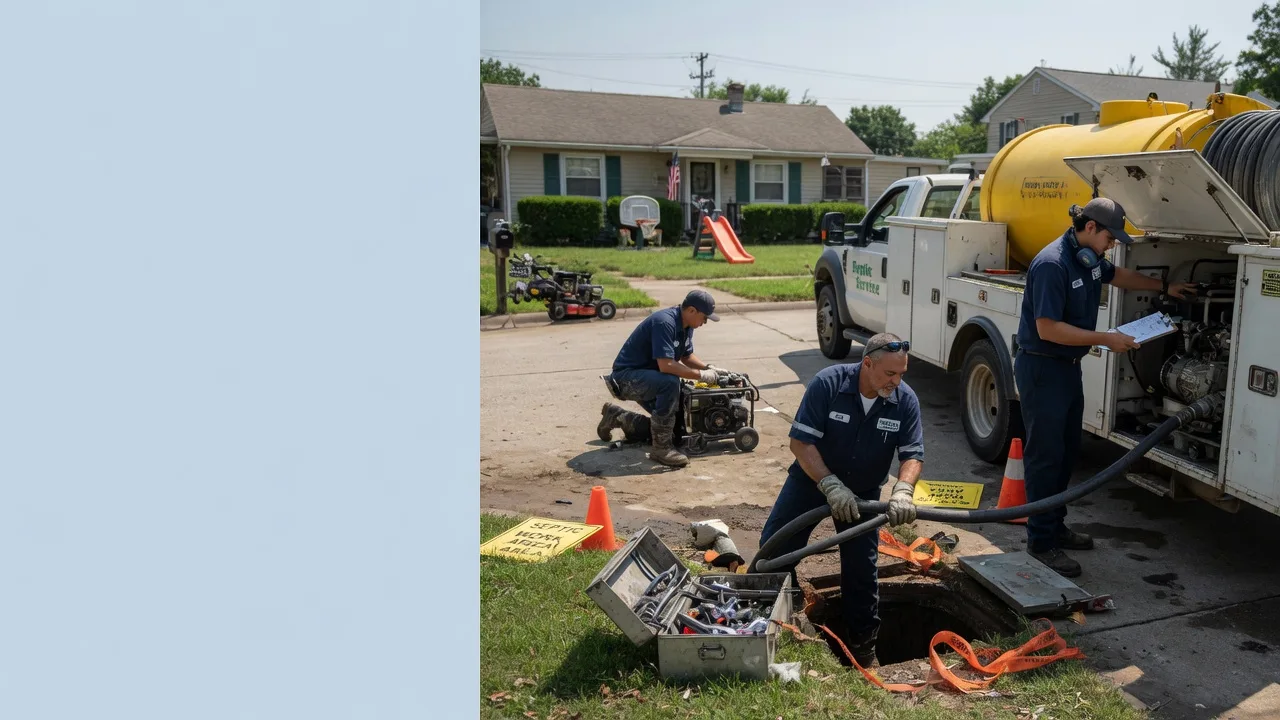 Septic Tank Pumping in Herndon, VA near me